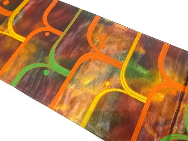 JAPANESE FUKURO OBI / WOVEN ABSTRACT